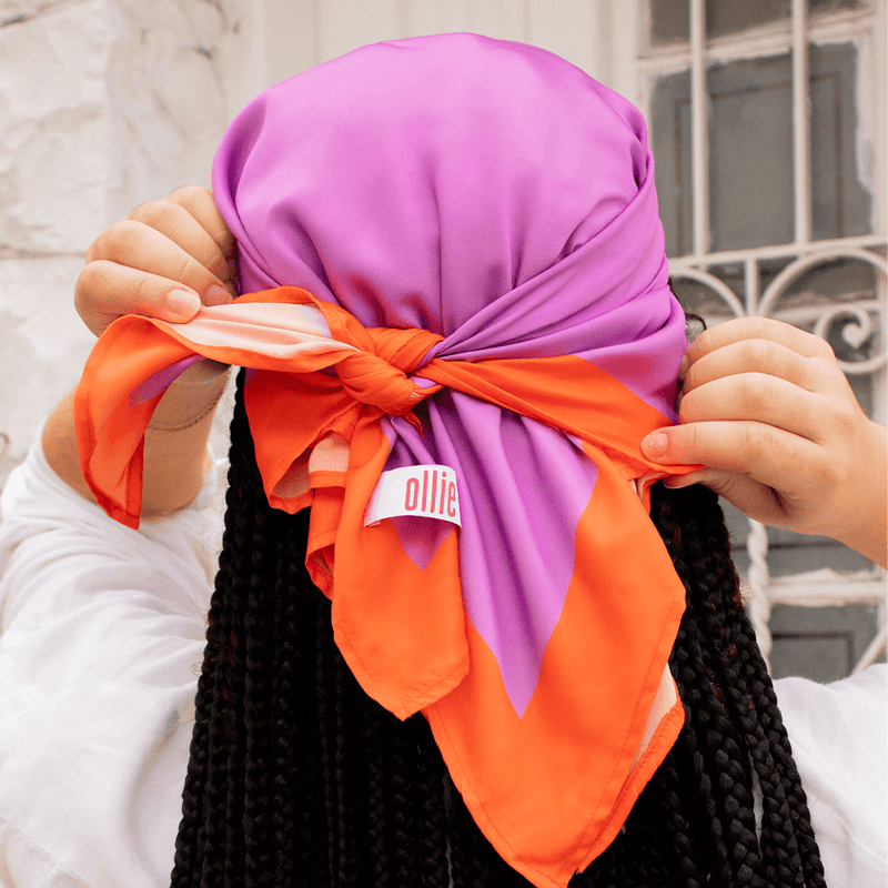 Lenço de cetim Ollie